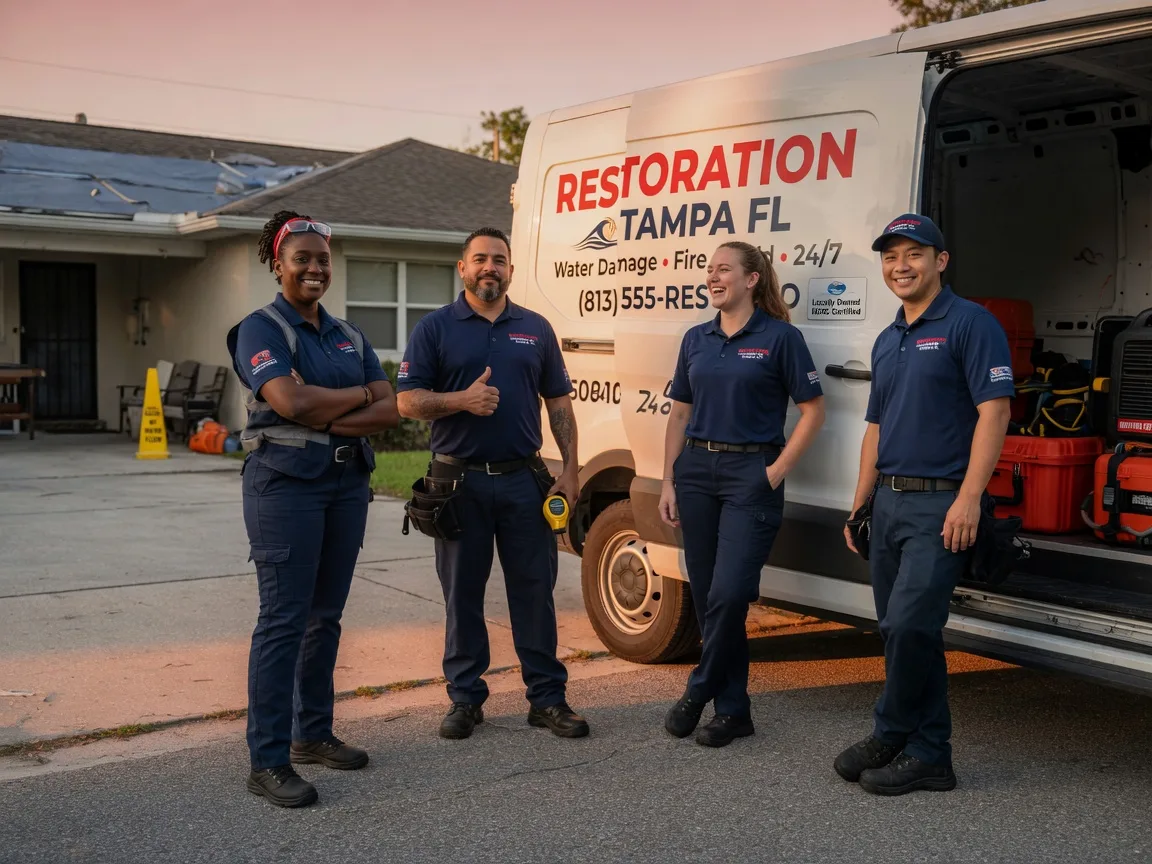 Water Damage Restoration company in Mapleton, IL